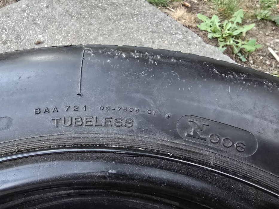 Vând Roată rezervă Logan nefolosită (jantă oțel + anvelopă) 185/65 R15