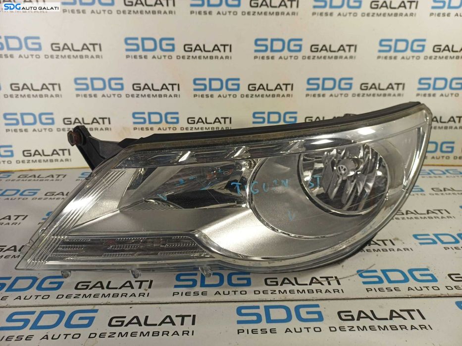 Far Stanga FARA Xenon Ureche Rupta Volkswagen Tiguan 2008 - 2011 Cod 5N2941031H [L1070]