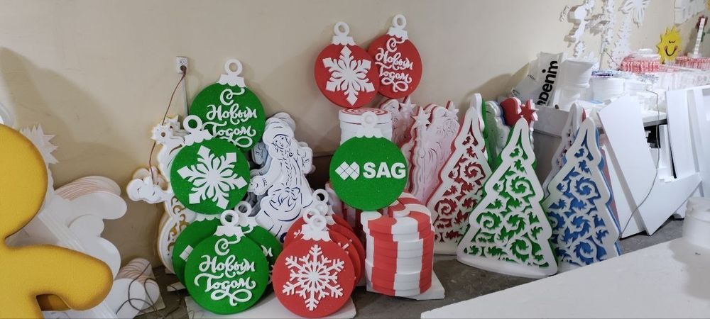 Фигуры из пенопласта