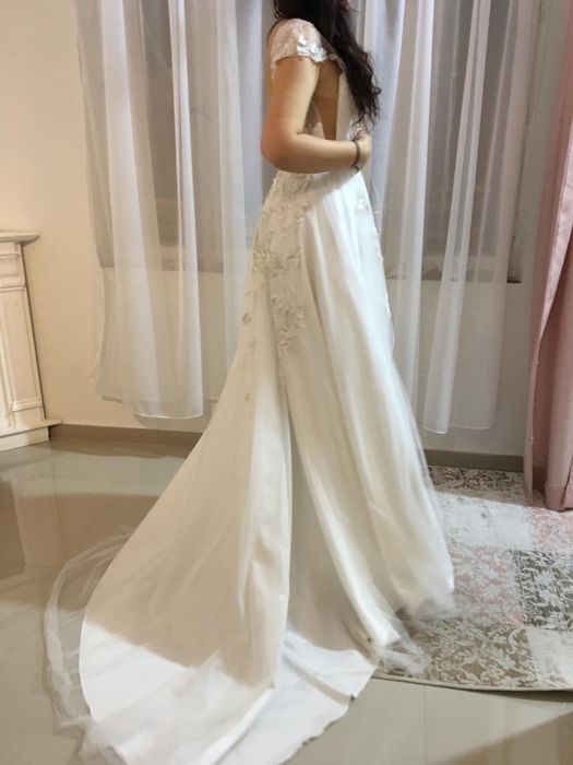 Rochie mireasa LaNovia alb-ivoire