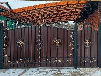 Продам ворота с забором