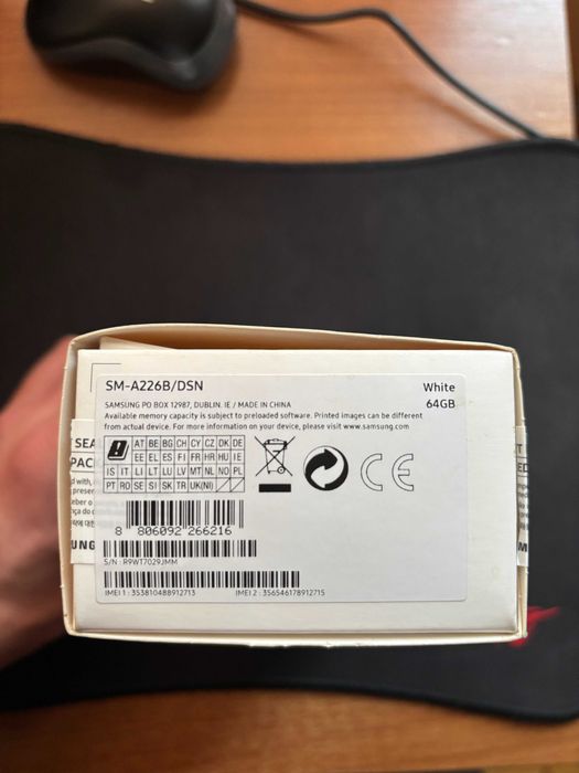 Samsung Galaxy A22 5G 64GB Бял