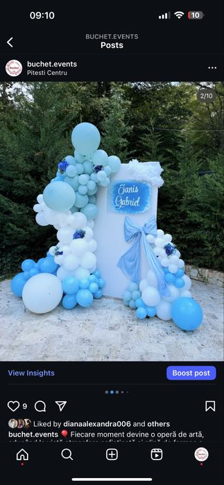 Arcada baloane decor evenimente