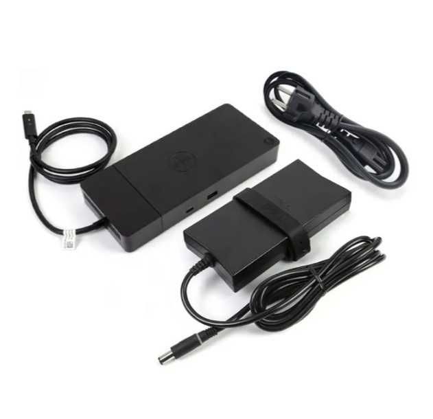 Dell Docking Station WD19TBS, Thunderbolt, 180W + Alimentator