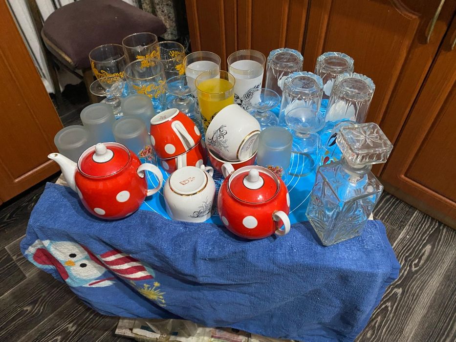 Разносы, Мантоварка, Стаканы