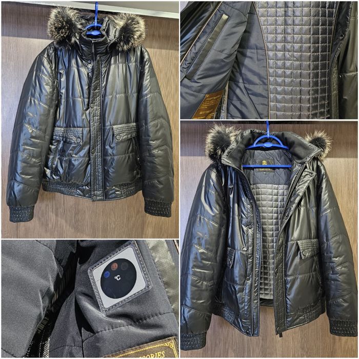 Куртка мужская( зимняя ) Bagozza р-р 54 с капюшоном в идеальном состоя