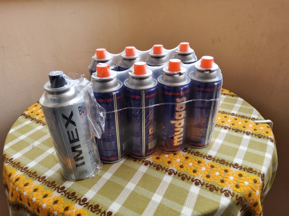 Газова бутилка за туристически котлон.