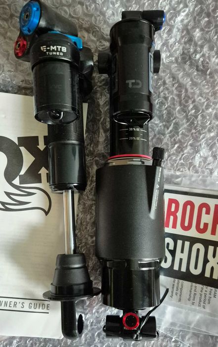 Чисто нови Fox DHX2, Rock Shox Vivid, Fox Transfer, Race Face