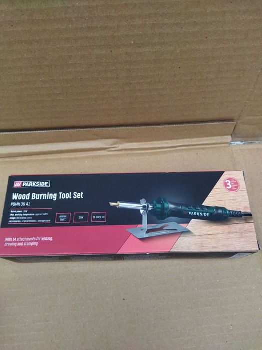 Професионален немски пирограф 16 части чисто нов