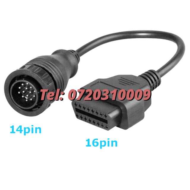 Cablu Adaptor 14 Pin La Obd2 Diagnoza Sprinter Si Vw Lt  Full Pin