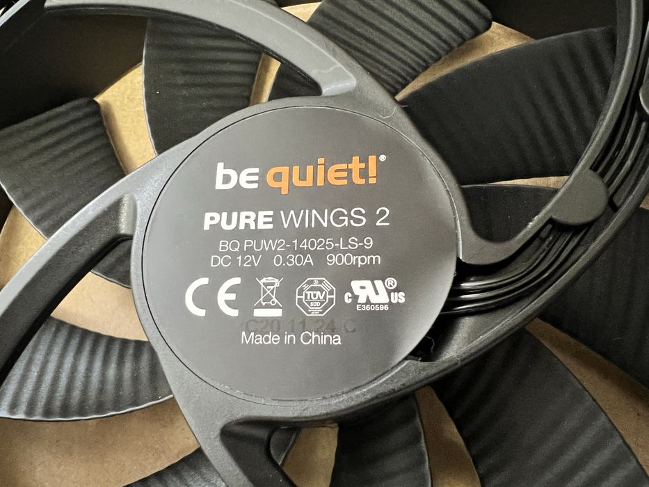 Вентиляторы Be Quiet Pure Wings 140 mm