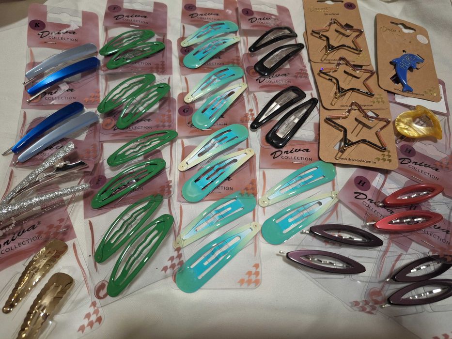 Accesorii par / clame / seturi elastice / spirale
