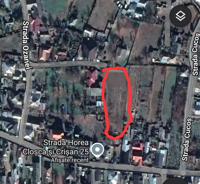 Vând teren intravilan în Târgu Neamț, zona Humulești