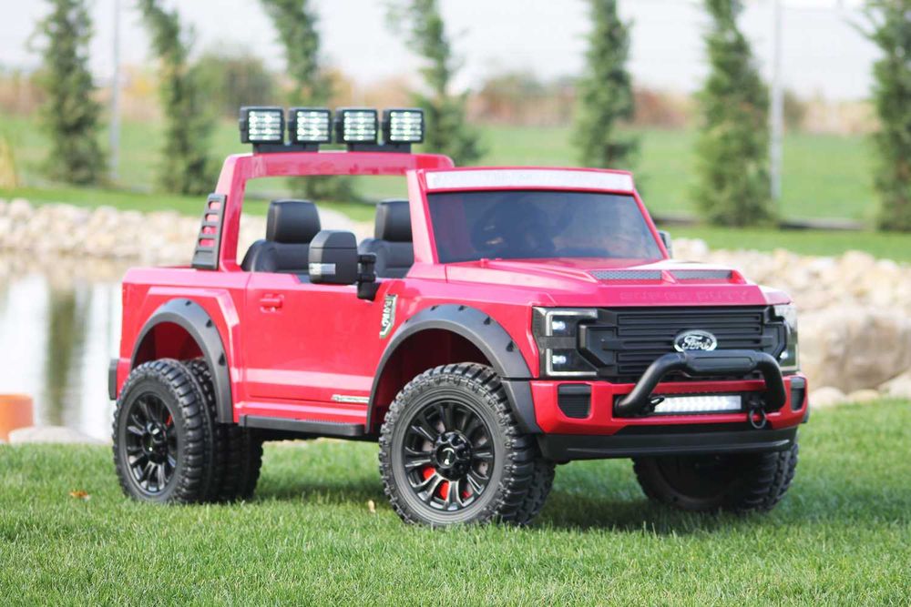 Masinuta electrica Ford Super Duty F450, 300W, 24V 14Ah #RED