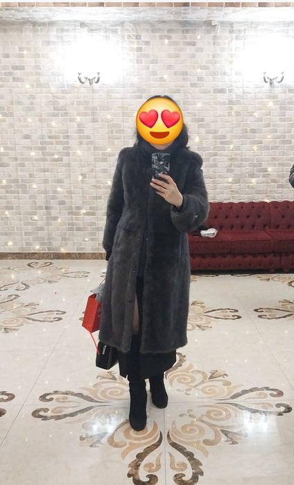 Норковая шуба б/у