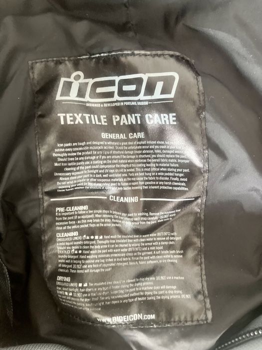 Pantaloni moto touring Icon