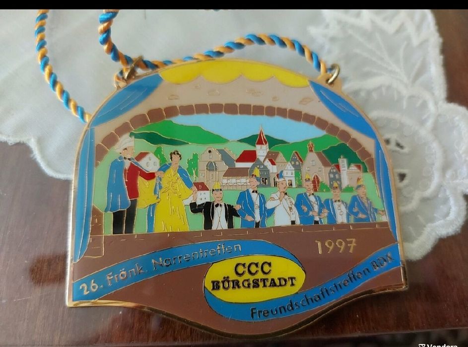 Метални  плакети, пакет от 17 броя