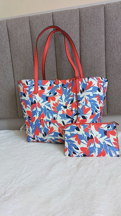 Дамска оригинална чанта с две лица