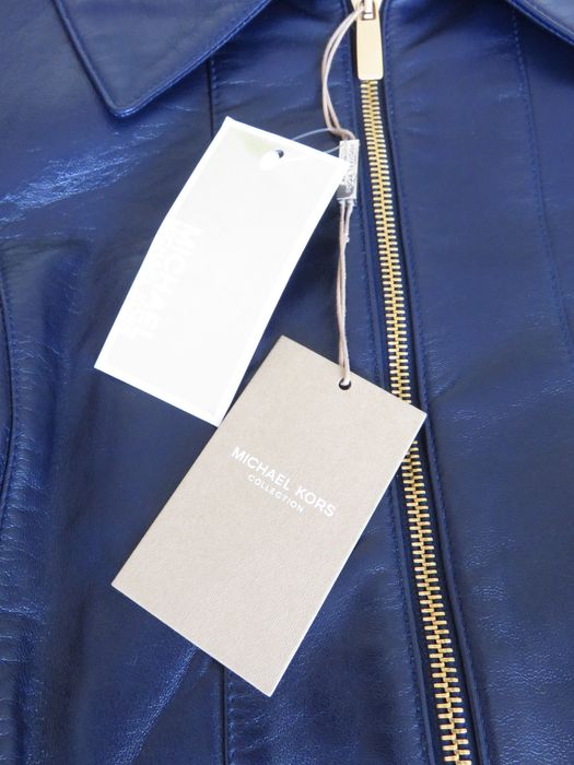 Късо кожено яке Michael Kors Collection, S - M, ново