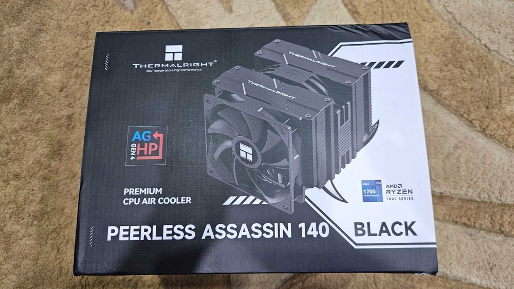 Мощный кулер Thermalright Peerless Assassin 140 Black