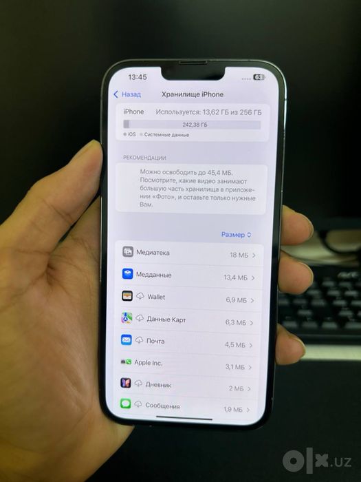 Iphone 13 pro max 256 100