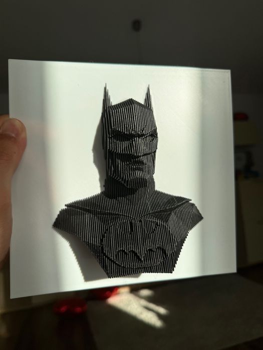 Tablou 3D Batman - decor modern print 3D, idee perfecta de cadou.