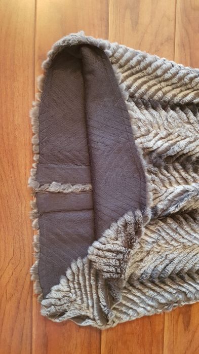 Шубка-пальто шиншилла/кролик