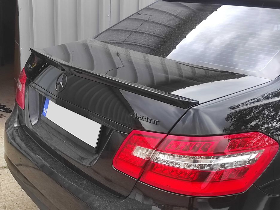лип спойлер АМG (спойлер за заден капак ) Mercedes W212 - ЧЕРЕН ЛАК