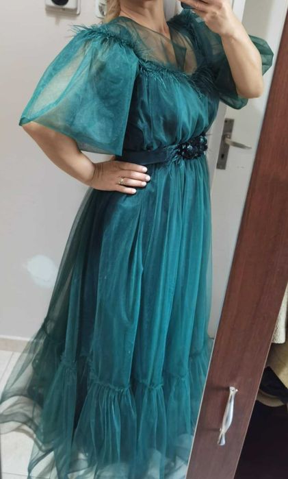 дълга дамска рокля