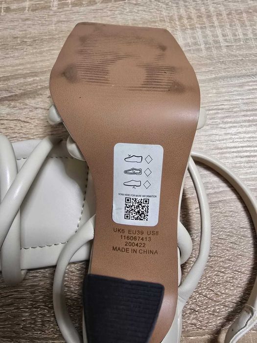 Pantofi cu toc 10cm - ASOS - marime 39