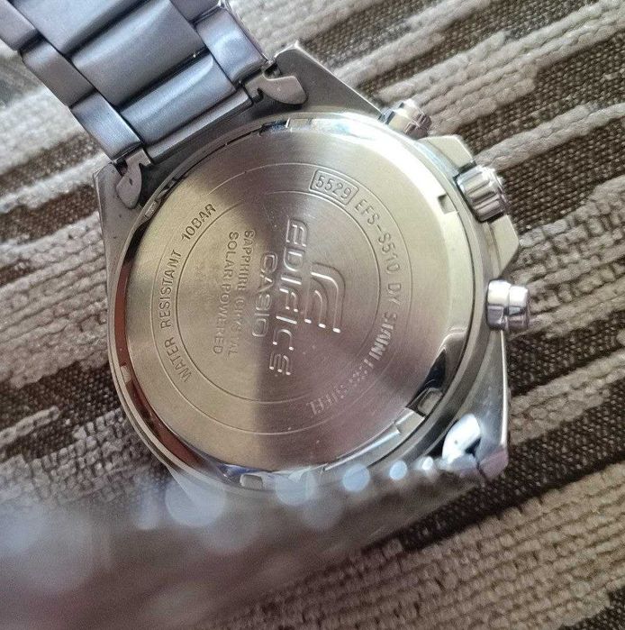 Ceas Casio Edifice Premium Solar Chronograph, cod model EFS-S510D-1AVUEF