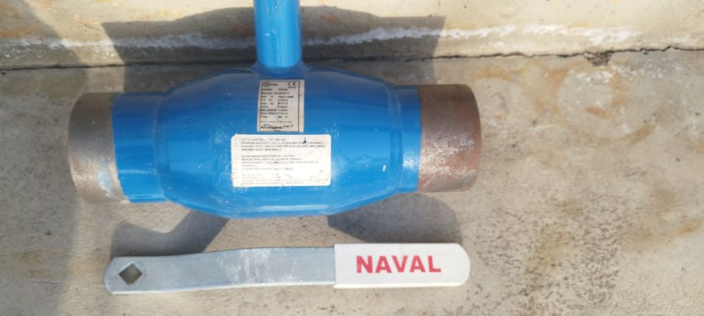 Кран отопления новый