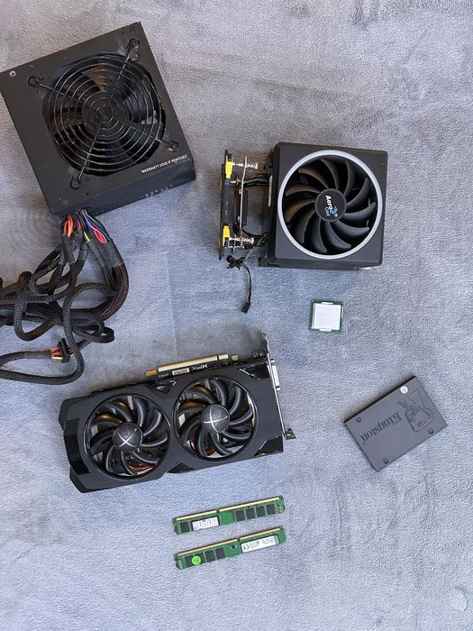 Intel i7-4770, Radeon RX470 XFX Edition 8GB, 16GB ram DDR3, SSD 480GB