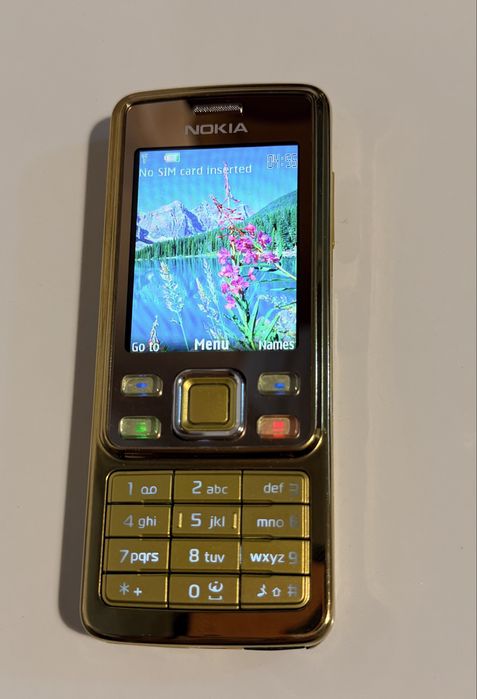 Telefon Nokia 6300 Auriu, carcasă metalică