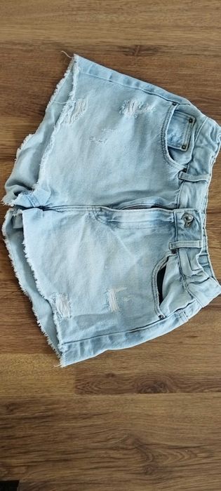 Дънкови къси пантлони