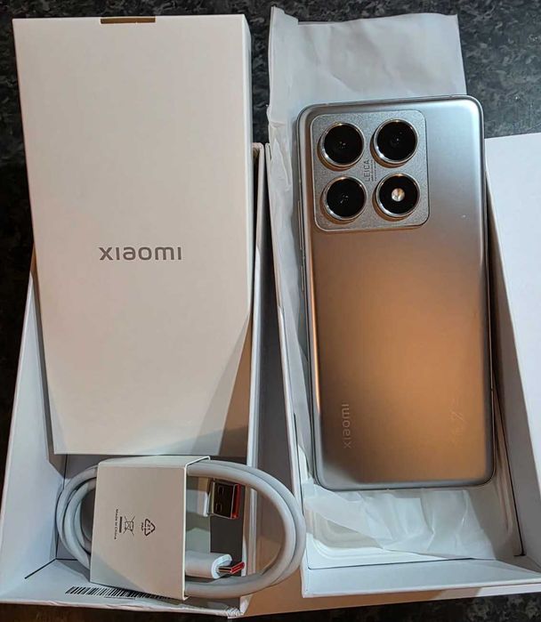 Telefon mobil Xiaomi 14T Pro, 12GB RAM, 512GB, 5G, Titan Gray