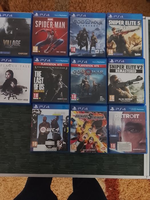PS 4 pro cu jocuri