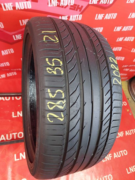 1 Anvelopa de VARA - 285/35/21 - Continental - 7.35 MM - DOT 2022 !