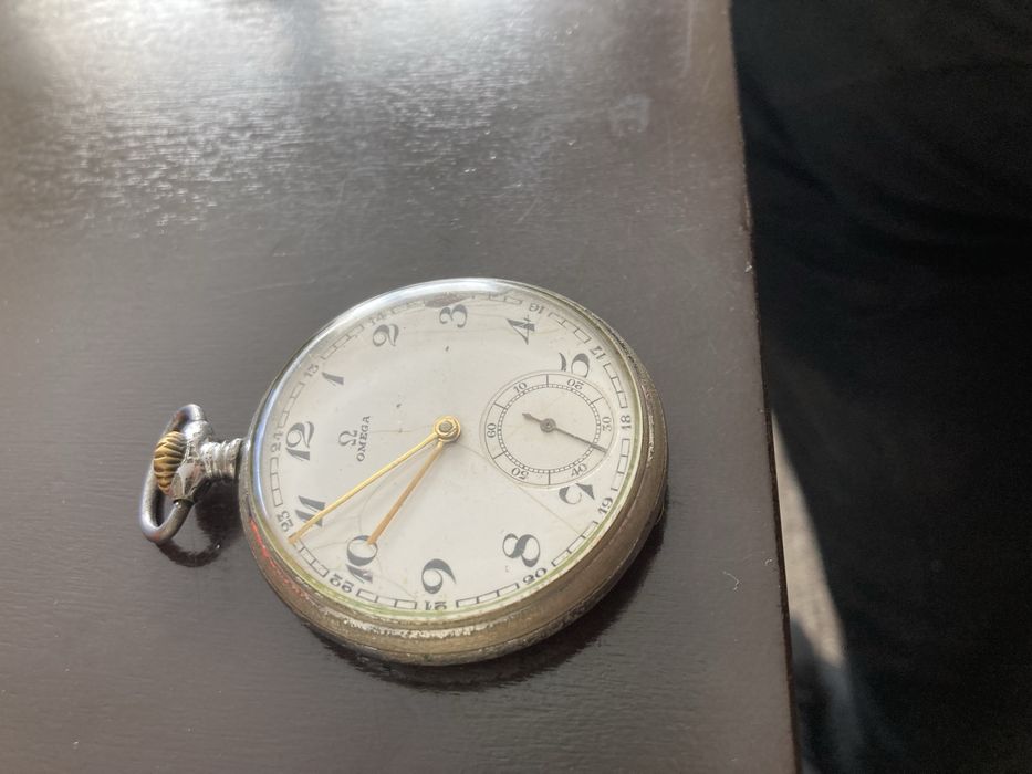 Оригинален швейцарски джобен часовник Omega