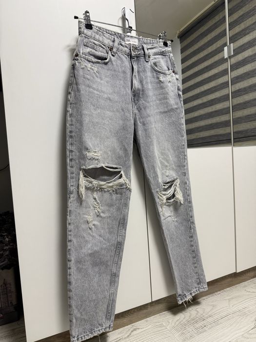 Дънки сиви  ZARA