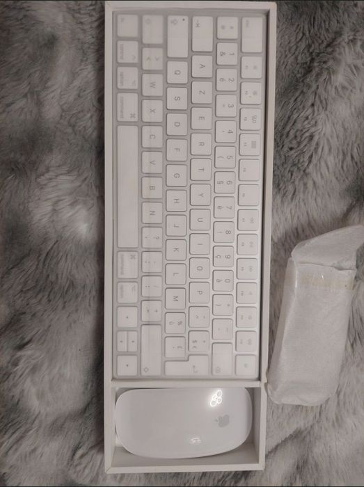 Vând. Set  tastatură + mouse apple keyboard