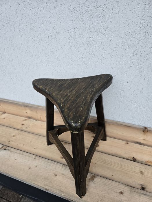 Taburet din lemn  artizanal 150 cm/ 40 cm