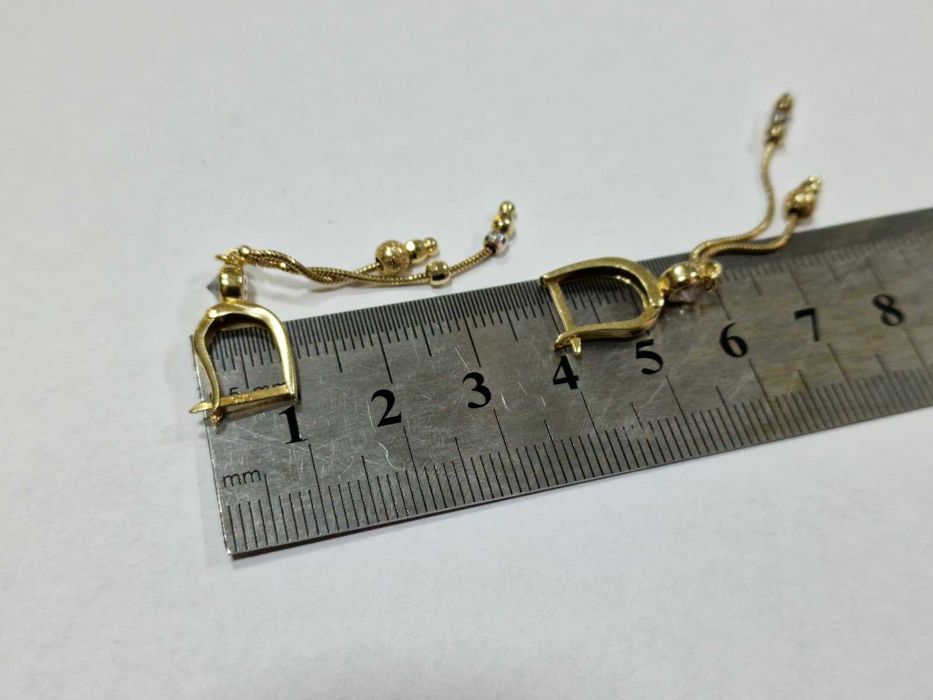 Дамски златни обеци 14К / 3,58 гр.