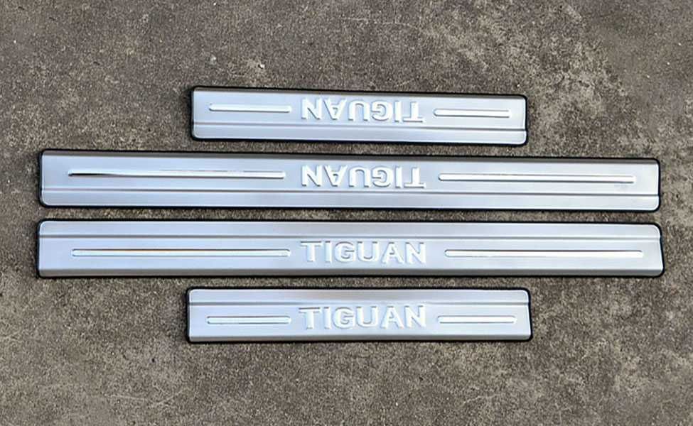 Ornamente / protectii INOX praguri - VW Tiguan (2007-2016)