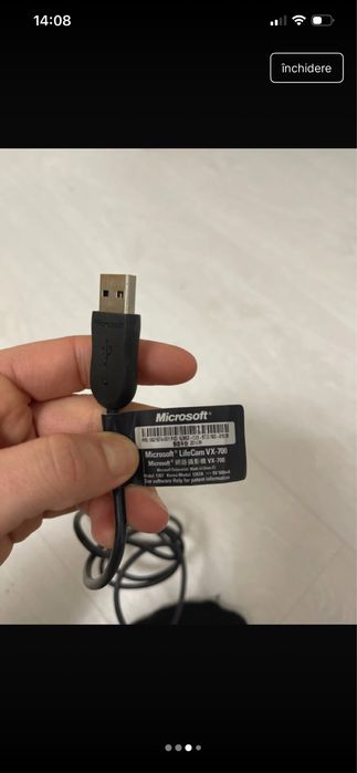 Camera Web Microsoft LifeCam VX-700, USB