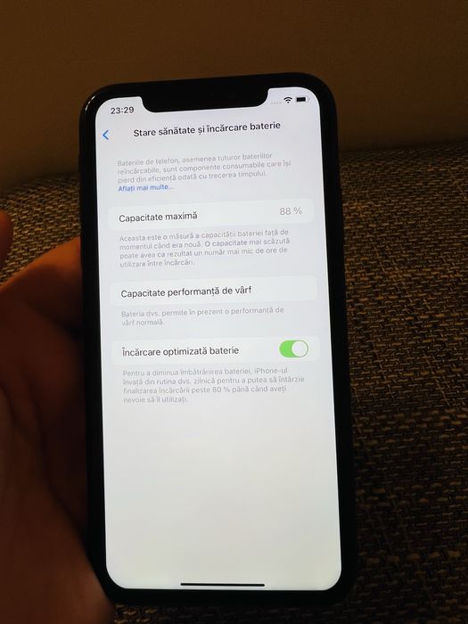 iPhone XR 64 GB Black – Baterie 88% impecabil