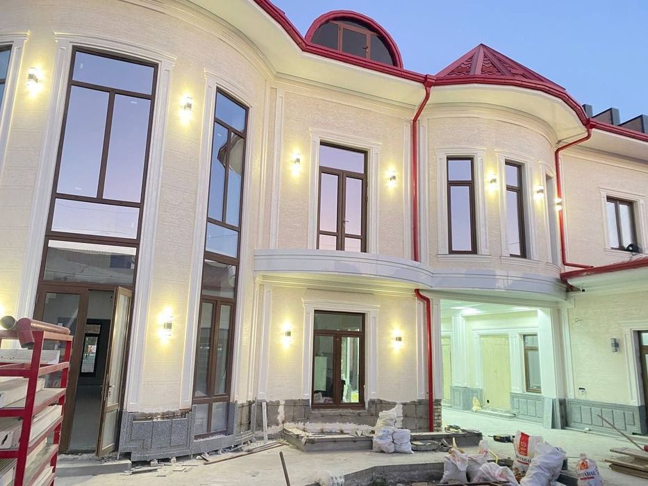 Травертин фасад устаси