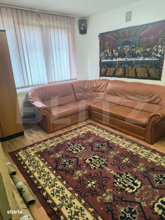 Apartament 2 camere, semidecomandat, parter inalt, 50 mp, zona Est — fotografia 1