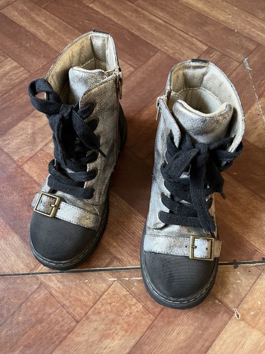 Ботинки кожаные для девочки