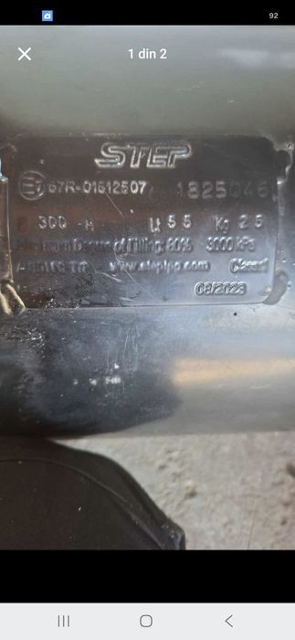 De vânzare butelie gaz  cilindrica pentru autoturisme